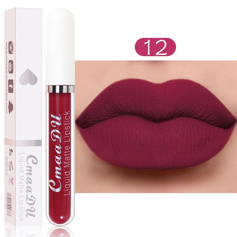 📢📢50 % DE RÉDUCTION⏰Rouge à lèvres liquide mat et waterproof 18 couleurs💄✨