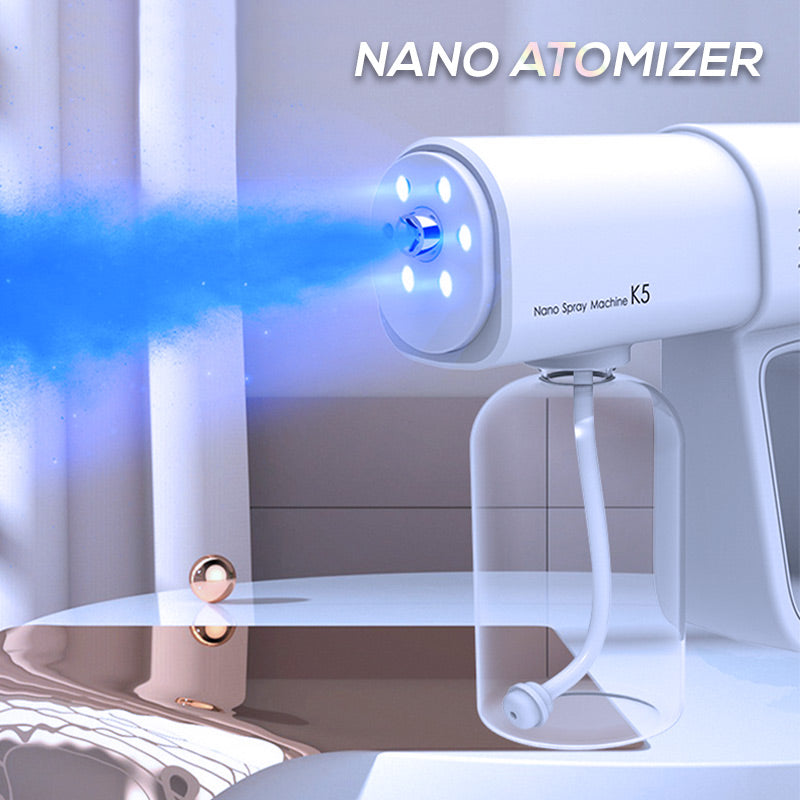 Pistolet Pulvérisateur Nano Désinfectant - Sans Fil Rechargeable 380ml