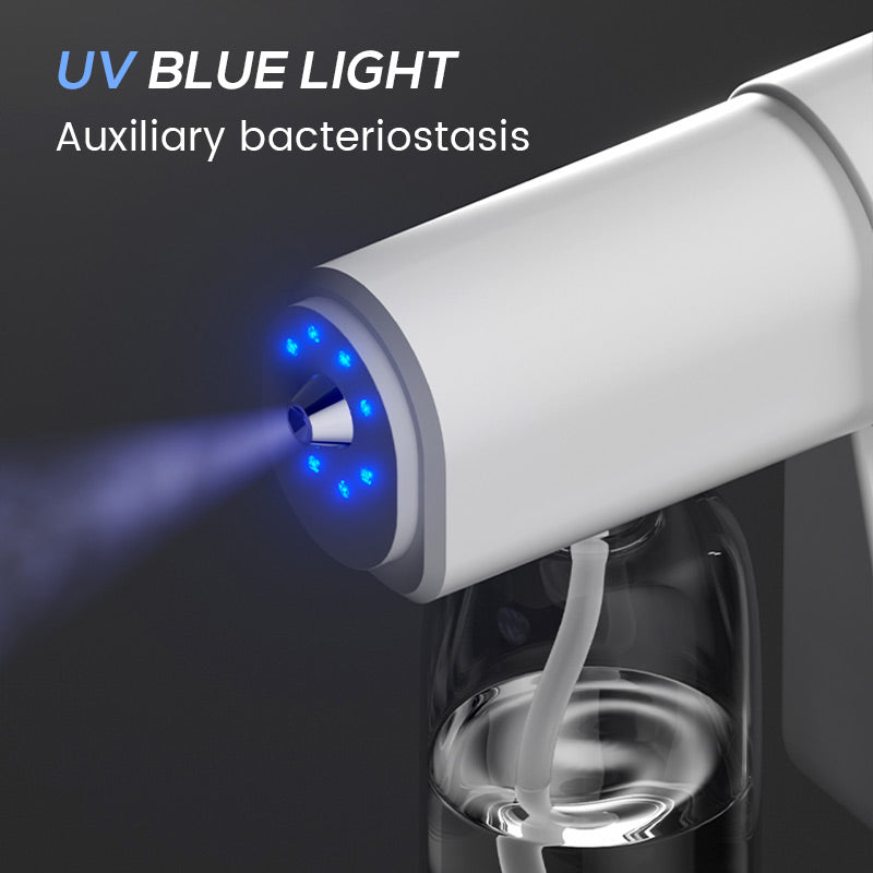 Pistolet Pulvérisateur Nano Désinfectant - Sans Fil Rechargeable 380ml