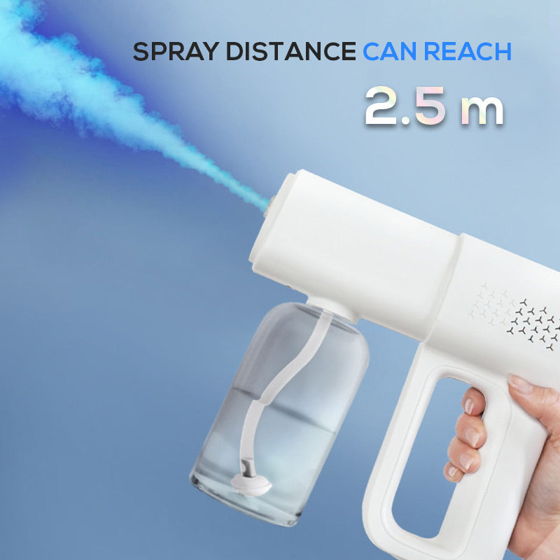 Pistolet Pulvérisateur Nano Désinfectant - Sans Fil Rechargeable 380ml