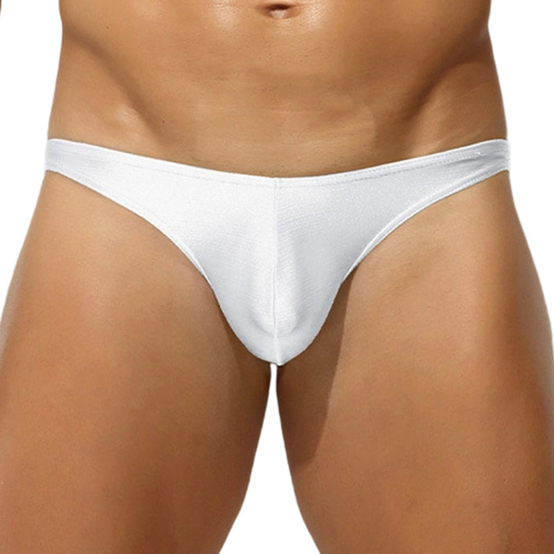 Sous-vêtement masculin sexy avec poche avant confortable et respirante