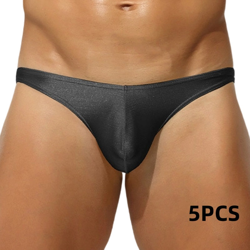 Sous-vêtement masculin sexy avec poche avant confortable et respirante