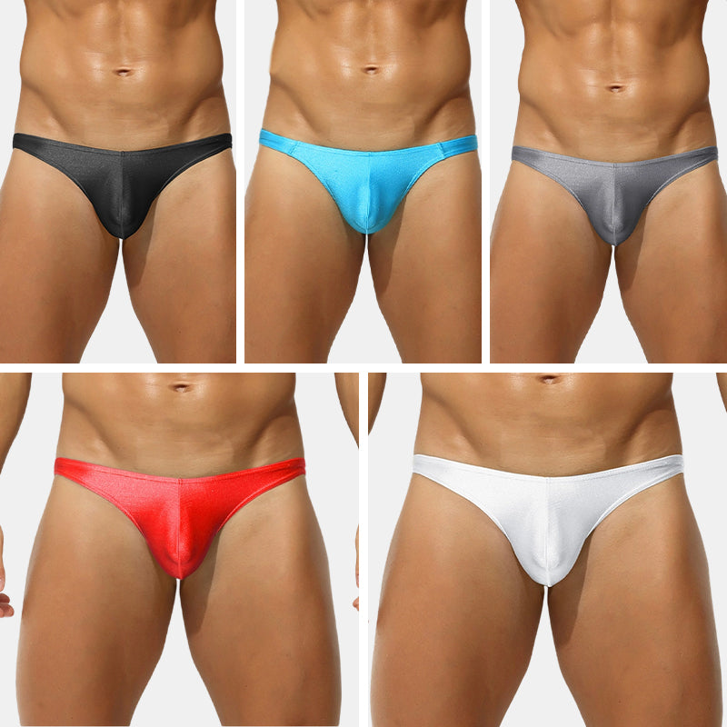 Sous-vêtement masculin sexy avec poche avant confortable et respirante