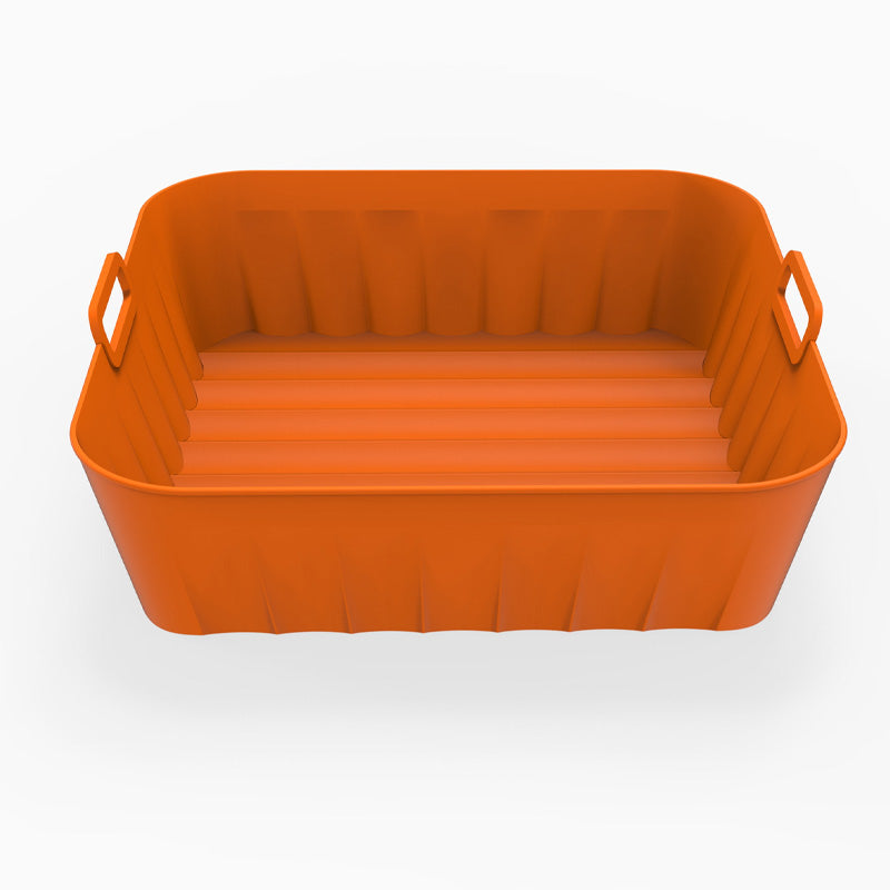 💎50% DE RÉDUCTION💎Pot en Silicone Réutilisable pour Friteuse à Air Chaud – Fond Ondulé 3D, Antiadhésif & Résistant de -40°C à 230°C🍟🔥