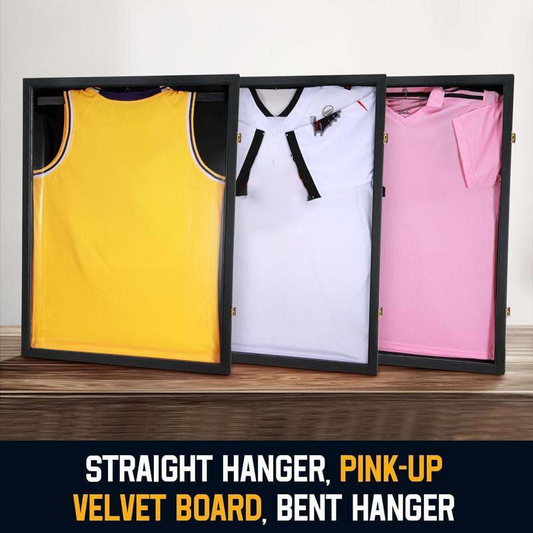 🏆 50 % DE RÉDUCTION EN CE MOMENT ! ✨ Cadre d'exposition en bois pour maillot avec porte magnétique