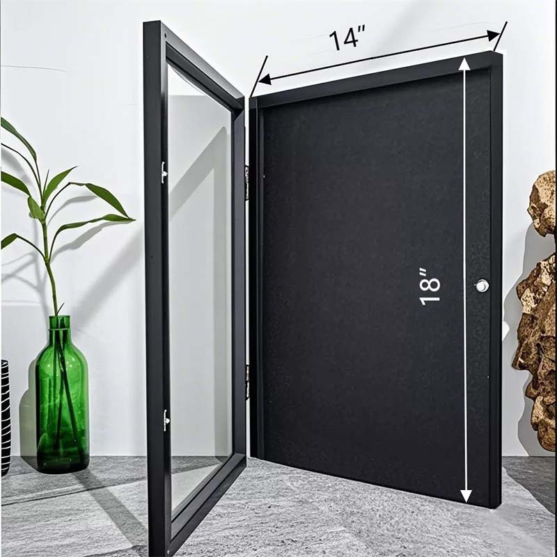 📢50% de réduction🏀Cadre d’exposition en bois pour maillot – Porte magnétique & acrylique transparent