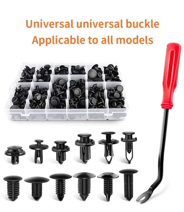 Lot de 100 Clips à Vis d'Extension - Universel, Haute Compatibilité et Installation Facile pour Voiture