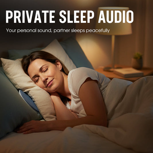 💎Haut-Parleur Oreiller pour Dormir – Son Privé, 7 Jours d’Autonomie & Minuterie Intelligente
