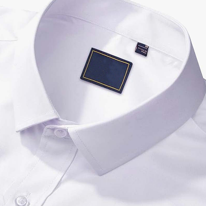 💎50% DE RÉDUCTION💎Chemise à Manches Longues Unie – Coupe Confortable, Anti-Froissement & Tissu Respirant en Coton pour Homme 👔✨