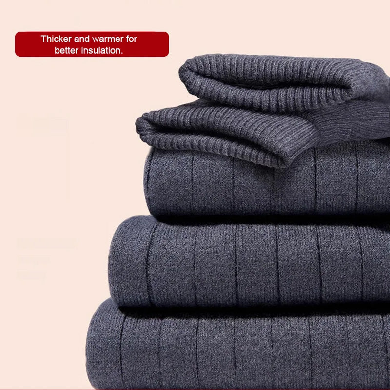 Genouillères longues, chaudes, extensibles et confortables