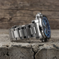 ⌚Montre Analogique-Numérique Militaire Étanche pour Hommes – 48mm, Multifonction & Bracelet en Acier Inoxydable ! 🕰️💪