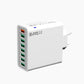 Chargeur de Téléphone Mobile à Charge Rapide USB 8 Ports