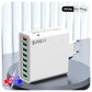 Chargeur de Téléphone Mobile à Charge Rapide USB 8 Ports