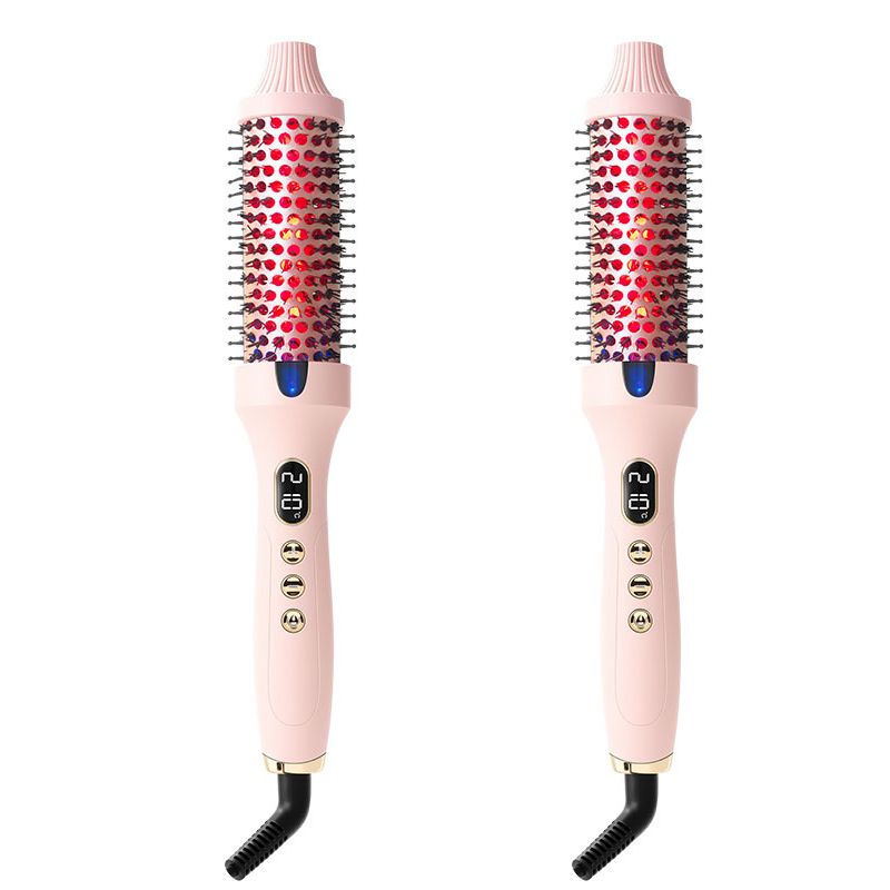 🎉50% de réduction✨Fer et lisseur 2 en 1 – Lisse, boucle et ajoute du volume en quelques secondes avec contrôle de température réglable