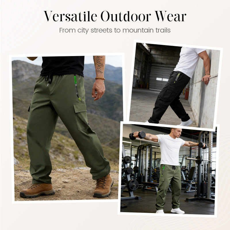 🏕️ NOUVEAUTÉ 2026 | Pantalon Cargo Outdoor Homme | Respirant & Poches Multiples ✨