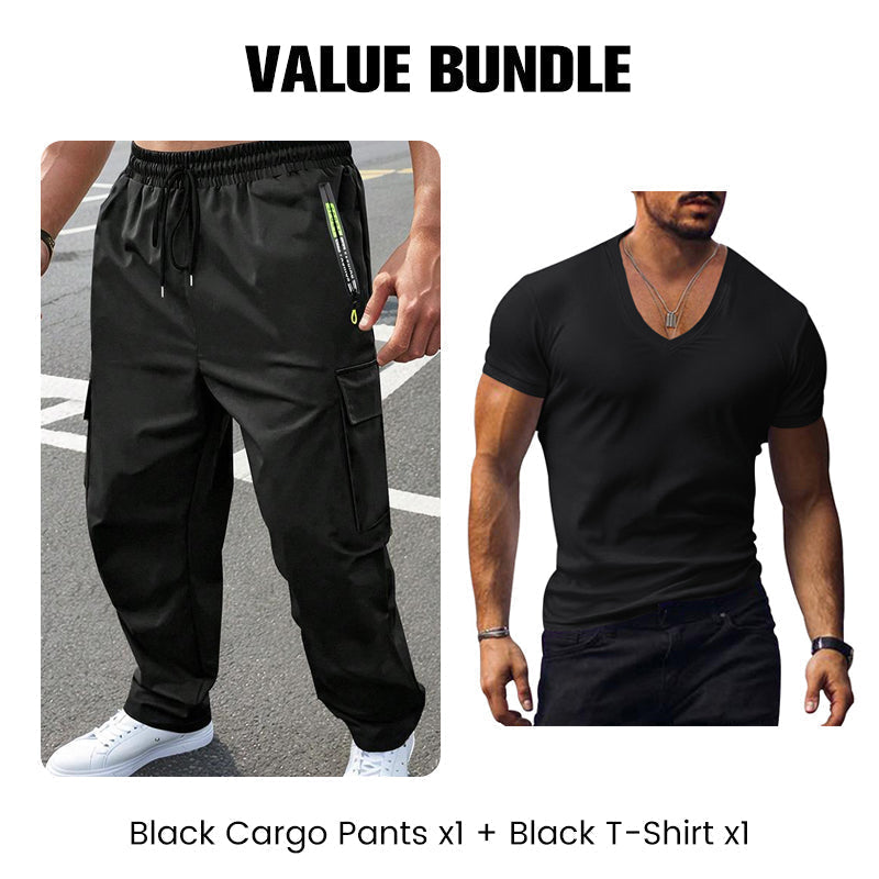 🏕️ NOUVEAUTÉ 2026 | Pantalon Cargo Outdoor Homme | Respirant & Poches Multiples ✨