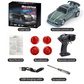 Mini voiture de drift télécommandée de bureau rechargeable