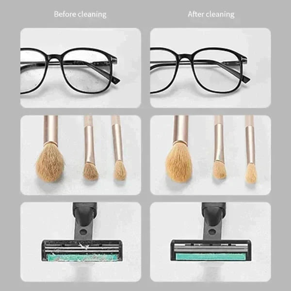 💎 50% DE RÉDUCTION! 🔊 Nettoyeur ultrasonique portable – Cycle 3 min, PP & piles AAA – Nettoyage en profondeur pour lunettes & bijoux ✨