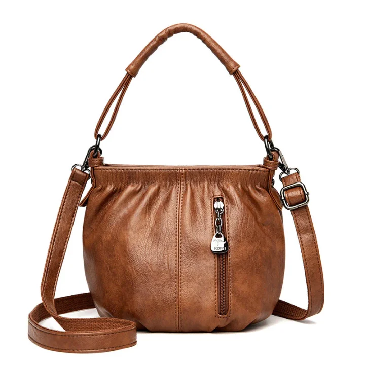 💼Sac à Main Cube en Cuir – Design Plissé Élégant, Léger & Polyvalent ✨