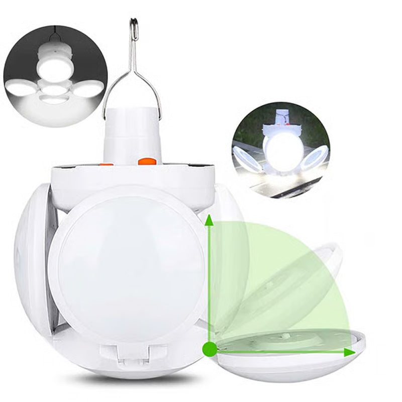 ⏰Lampe solaire multifonctionnelle et pliable en forme de ballon de football