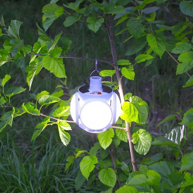 ⏰Lampe solaire multifonctionnelle et pliable en forme de ballon de football