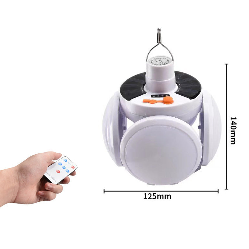 ⏰Lampe solaire multifonctionnelle et pliable en forme de ballon de football
