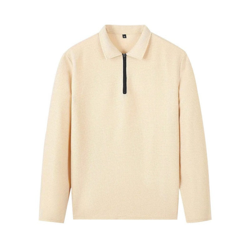 ⏰Ensemble sweat-shirt en maille gaufrée et pantalon droit pour homme