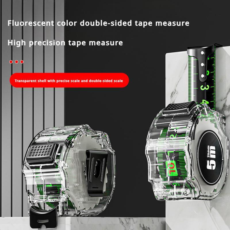 📏50% DE RÉDUCTION🌟Ruban à Mesurer Fluorescent – Haute Précision, Lecture Facile dans l'Obscurité & Durable🛠️