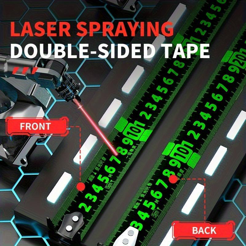 📏50% DE RÉDUCTION🌟Ruban à Mesurer Fluorescent – Haute Précision, Lecture Facile dans l'Obscurité & Durable🛠️