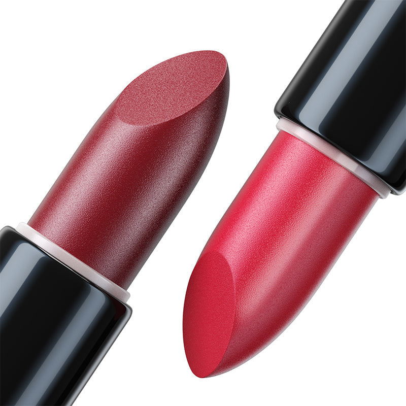 Rouge à Lèvres Mat en Forme de Lèvres - Finition Haute Couture Longue Tenue 12H