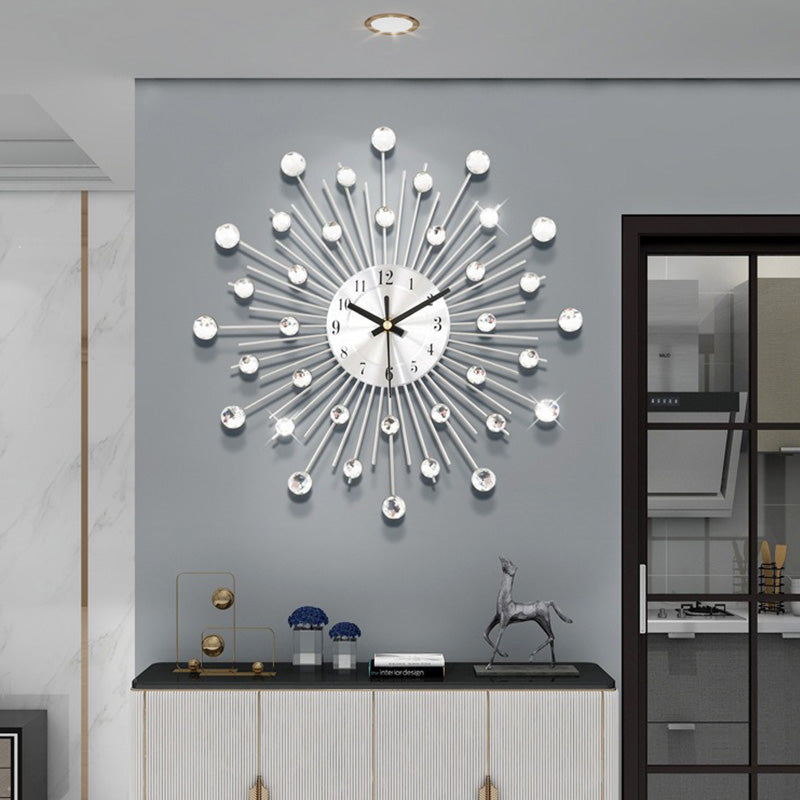 Horloge murale créative pour la décoration du salon
