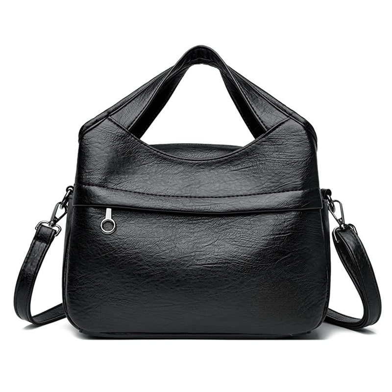 📢📢50 % de réduction⏰Sac à Bandoulière Femme en Simili-Cuir Souple – Léger, Multi-Compartiments & Tendance pour Tous les Jours✨