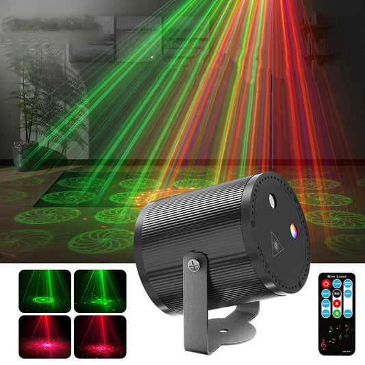 📢50% DE RÉDUCTION MAINTENANT🎇Projecteur laser DJ avec 7 modes d'éclairage et télécommande