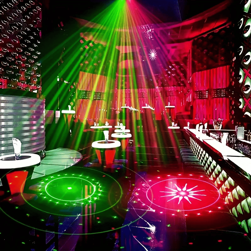 📢50% DE RÉDUCTION MAINTENANT🎇Projecteur laser DJ avec 7 modes d'éclairage et télécommande