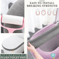 Coussin de Toilette en Peluche - Chaud, Lavable et Réutilisable, Extensible 24 Pouces