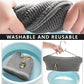 Coussin de Toilette en Peluche - Chaud, Lavable et Réutilisable, Extensible 24 Pouces
