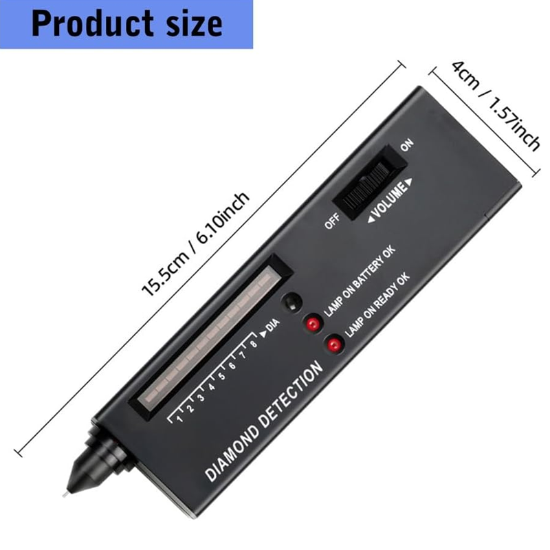 📢📢50 % de réduction⏰Stylo Testeur de Diamants – Professionnel, Précis & Pour Bijouterie et Collectionneurs🔬
