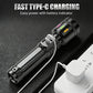 ⏰Lampe de poche LED zoom multifonctionnelle avec affichage de la puissance