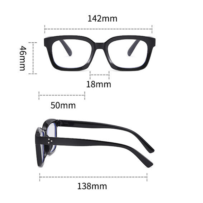 👓 50% DE RÉDUCTION ! 💎 Lunettes Anti-Lumière Bleue Style Vintage & Moderne – Confort Toute la Journée, Protection Efficace & Monture Carrée Tendence ✨
