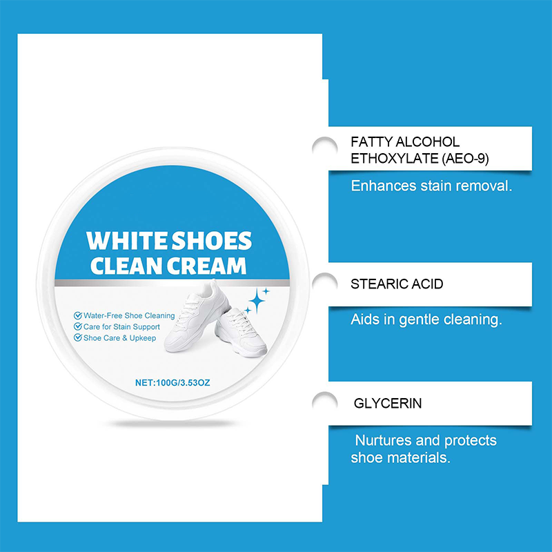 📢📢Achetez 3 et obtenez 2 gratuits⏰Crème nettoyante sans eau pour chaussures blanches