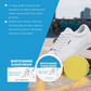 📢📢Achetez 3 et obtenez 2 gratuits⏰Crème nettoyante sans eau pour chaussures blanches