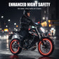 💥Autocollants réfléchissants pour jantes de moto – Sécurité accrue et style moderne🏍️✨