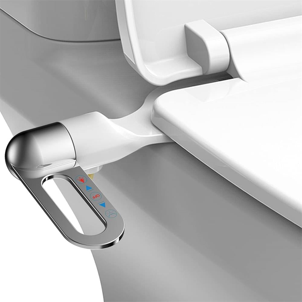 Bidet à Double Buse sans Électricité – Installation Facile, Pression Réglable & Écologique