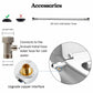 Bidet à Double Buse sans Électricité – Installation Facile, Pression Réglable & Écologique