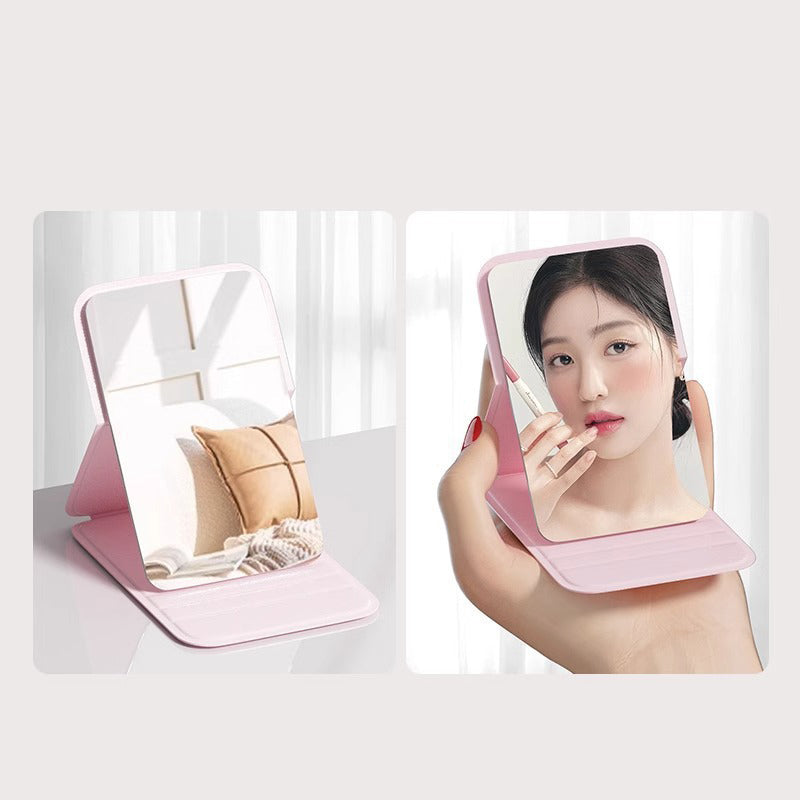 Miroir de maquillage pliable et portable