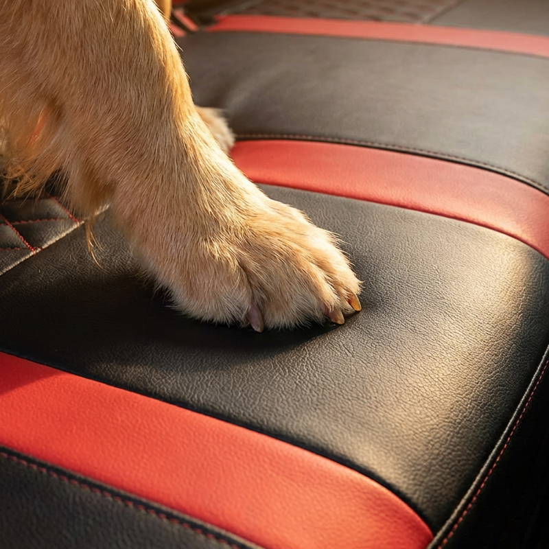 ✨50% DE RÉDUCTION🚗Housses de Siège Voiture Cuir 9 Pièces 2026 – Universelles, Sécurisées Airbag & Matelassées Luxe 💼