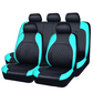 ✨50% DE RÉDUCTION🚗Housses de Siège Voiture Cuir 9 Pièces 2026 – Universelles, Sécurisées Airbag & Matelassées Luxe 💼