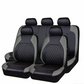 ✨50% DE RÉDUCTION🚗Housses de Siège Voiture Cuir 9 Pièces 2026 – Universelles, Sécurisées Airbag & Matelassées Luxe 💼