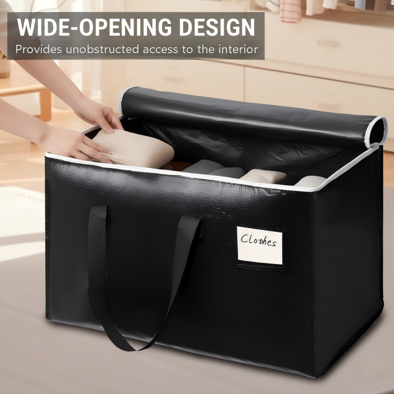📢📢50 % de réduction⏰Sac de déménagement robuste et grande capacité avec fermeture éclair