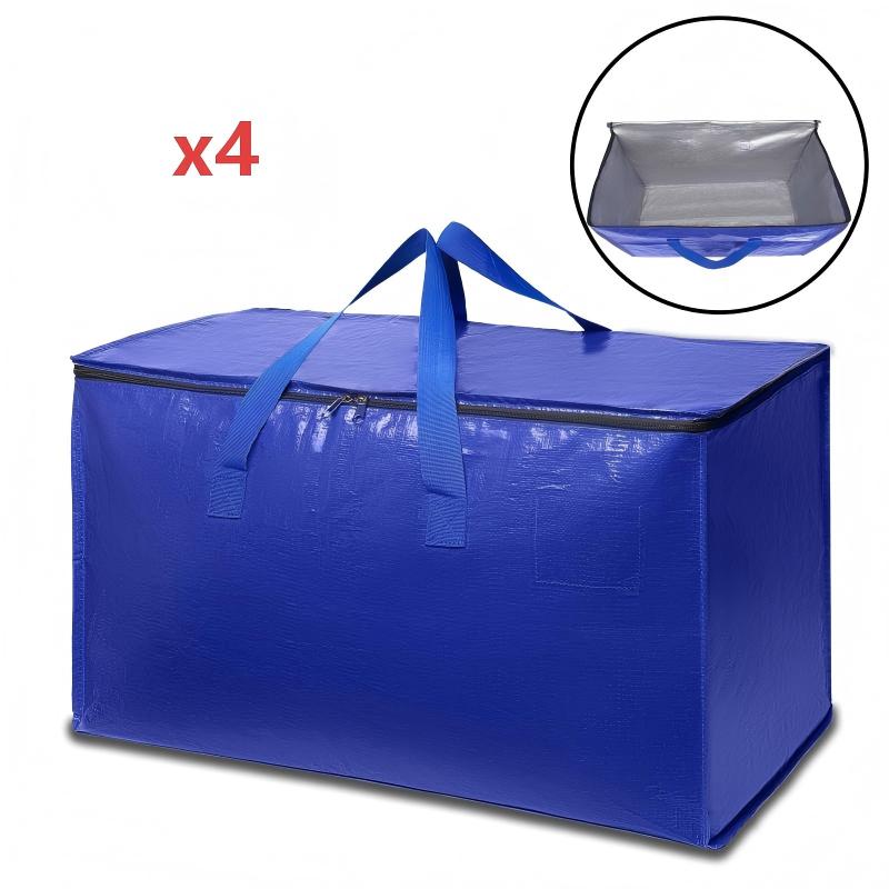 📢📢50 % de réduction⏰Sac de déménagement robuste et grande capacité avec fermeture éclair